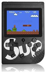 Ηλεκτρονική Παιδική Κονσόλα Χειρός Mini 8-Bit Μαύρη για 6+ Ετών Soultronic